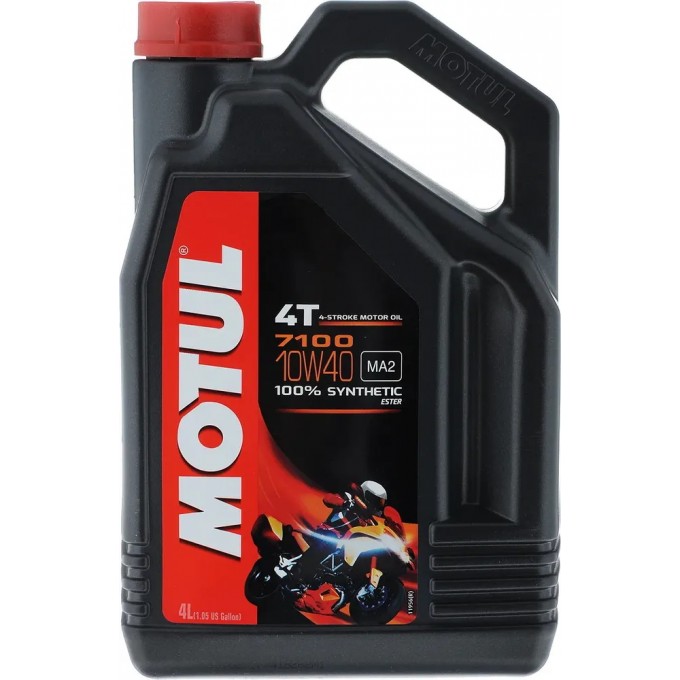 Моторное масло MOTUL синтетическое 7100 4T 10W40 4л 100052096801