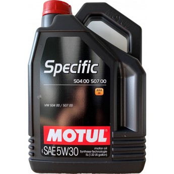 Моторное масло MOTUL Specific 504 101476 5W30 5л