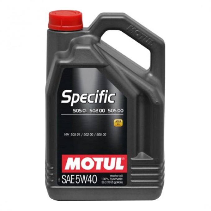 Моторное масло MOTUL Specific Vag 502.00/505.00/505.01 5W40 5л 101575