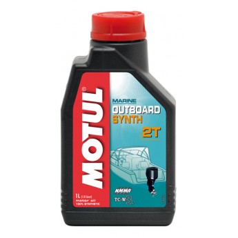Моторное масло MOTUL Outboard Synth 2T 5W30 1л
