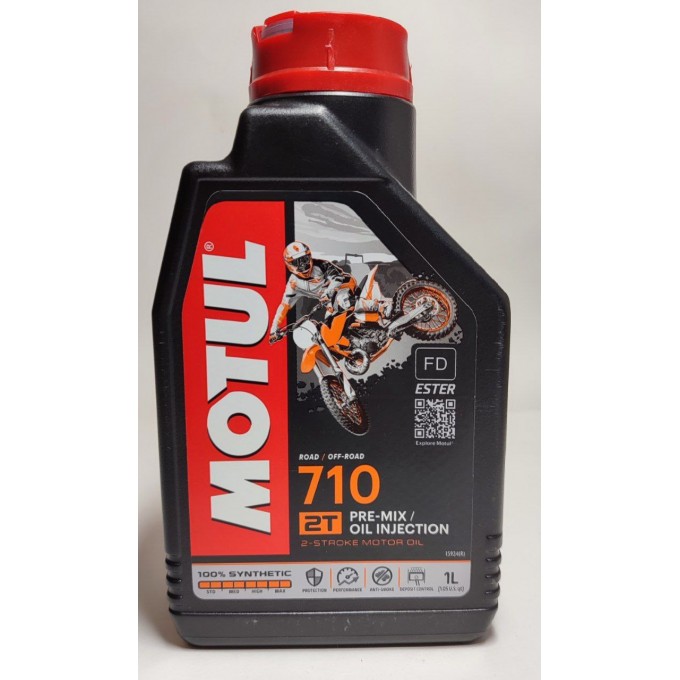 Моторное масло MOTUL 710 TC 2T 0W30 1л 104034