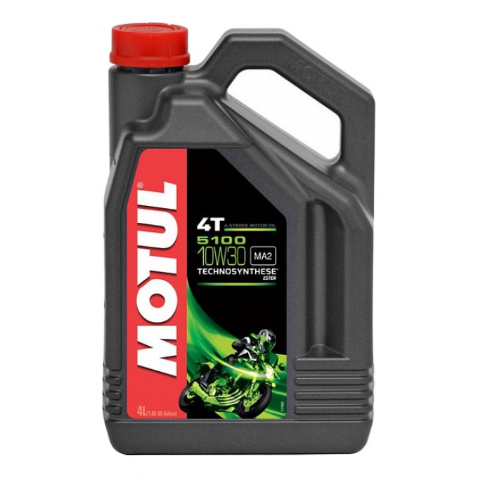 Моторное масло MOTUL 5100 4T 10W30 4л 104063