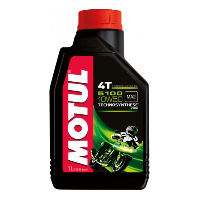 Моторное масло MOTUL 5100 4T 10W-50 1л 104074