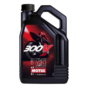 Моторное масло MOTUL 300V 4T Factory Line Road Racing 5W-30 4л