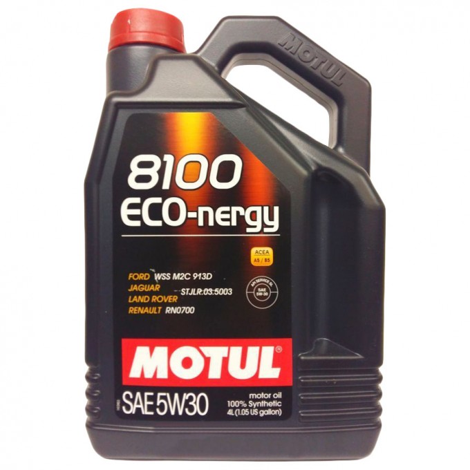 Моторное масло MOTUL 8100 Eco-Nergy 5W30 4л 104257