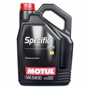 Моторное масло MOTUL Specific 229.52 5W30 5л
