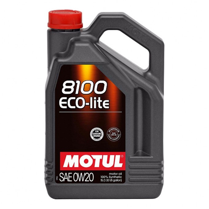 Моторное масло MOTUL 8100 Eco-Lite 0W20 5л 104983