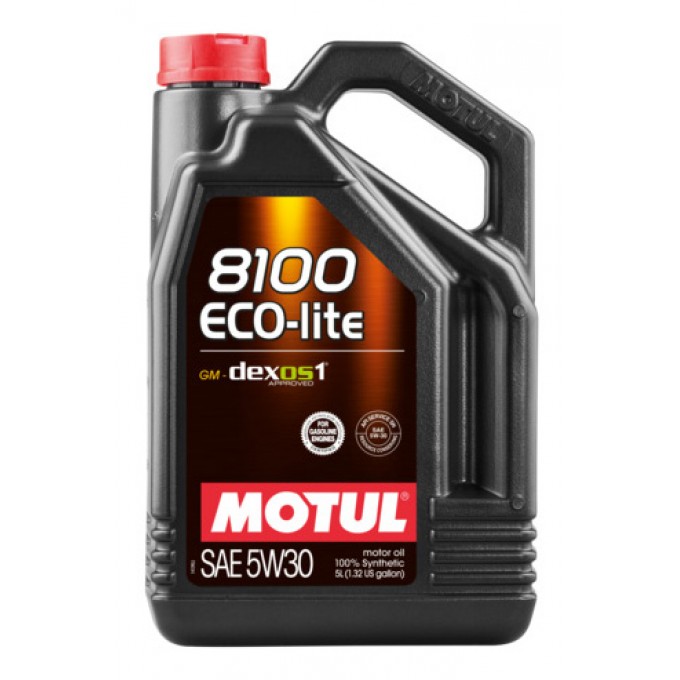 Моторное масло MOTUL 8100 Eco-Lite 5W30 5л 104989