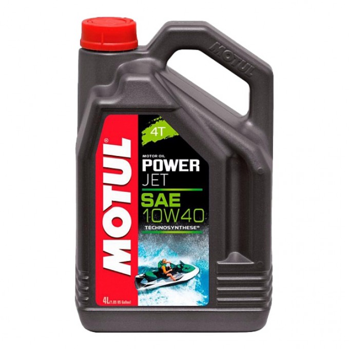 Моторное масло MOTUL PowerJet 4T 10W-40 4л 105874