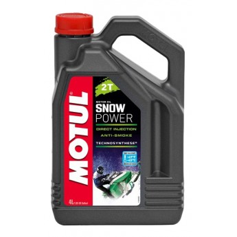 Моторное масло MOTUL SnoWpoWer 2T 5W30 4л
