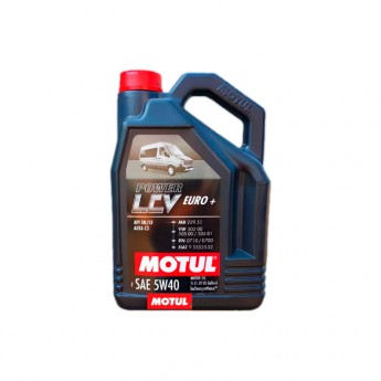 Моторное масло MOTUL PoWer LCV Euro+ 5W40 5л