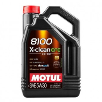 Моторное масло MOTUL 8100 x-Clean EFE 107206 5W30 5л