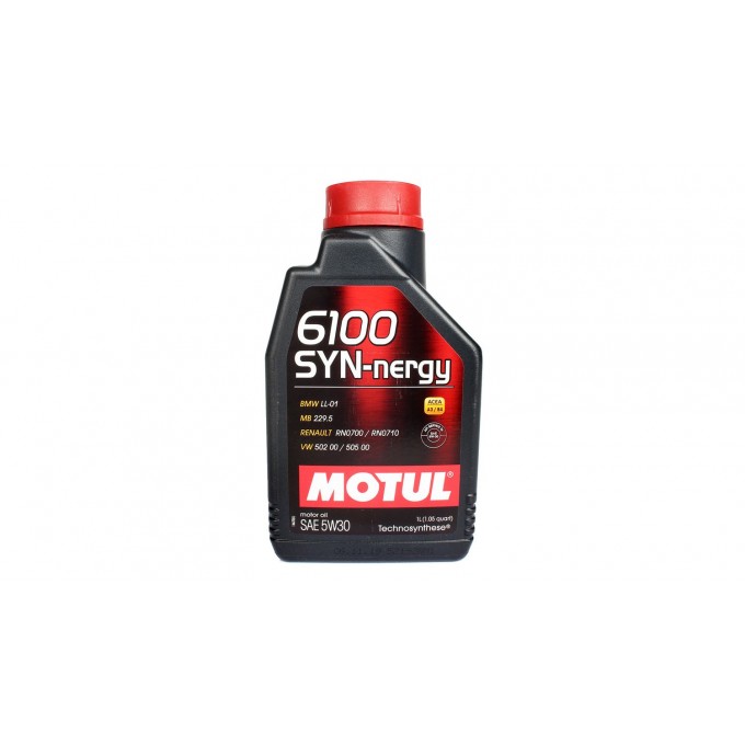 Моторное масло MOTUL 6100 Syn-Nergy 5W30 1л 107970