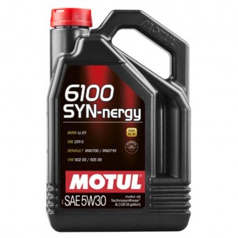 Моторное масло MOTUL 6100 Syn-Nergy 5W30 4л