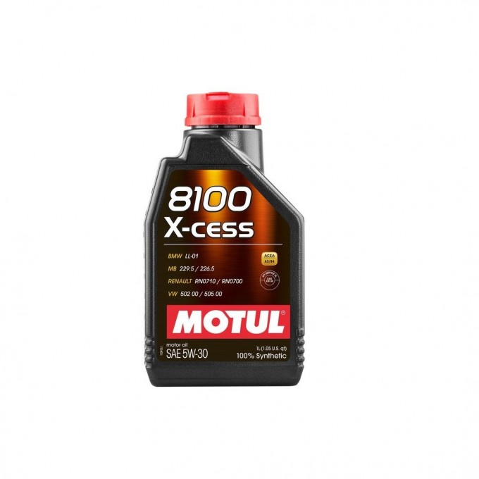 Моторное масло MOTUL 8100 X-Cess 5W30 1л 108944