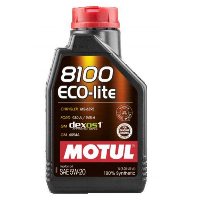 Моторное масло MOTUL 8100 Eco-Lite 5W20 1л 109102