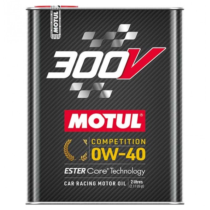 Моторное масло MOTUL 300V Competition 0W40 2л 110857
