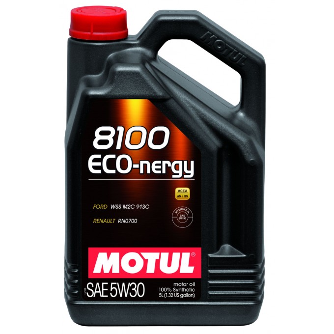 Моторное масло MOTUL синтетическое 8100 Eco-Nergy Sl/Cf 5W30 5л 111686