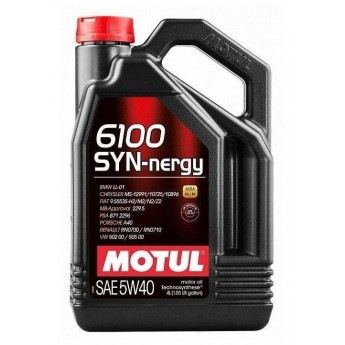 Моторное масло MOTUL 6100 Syn-Nergy 5W40 5л
