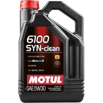 Моторное масло MOTUL 6100 Syn-Clean 5W40 5л