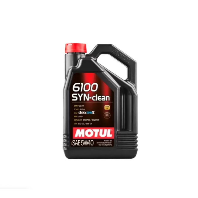 Моторное масло MOTUL 6100 Syn-Clean 5w40 4л 111863