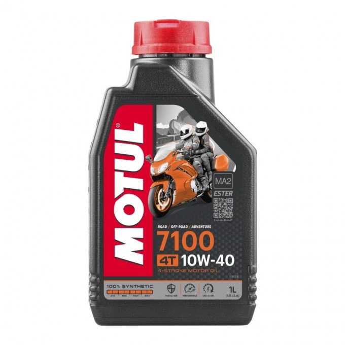 Синтетическое моторное масло MOTUL 7100 4T 10W40 (1л) 112121-1