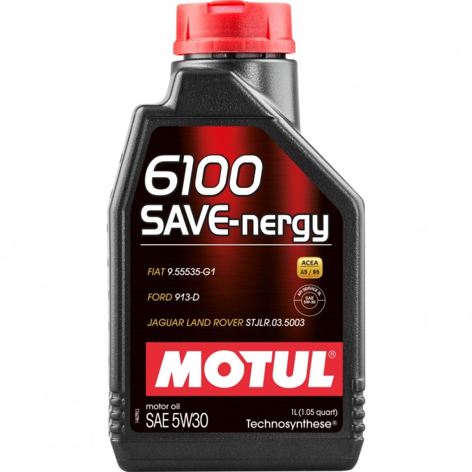 Моторное масло MOTUL 6100 SAVE-NERGY 5W30 (1л) Technosynthese 112127 112127-1