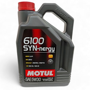 Моторное масло MOTUL 6100 SYN-NERGY 5W30 (4л) (107971)