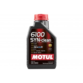 Моторное масло MOTUL 6100 SYN-CLEAN 5W40 1л
