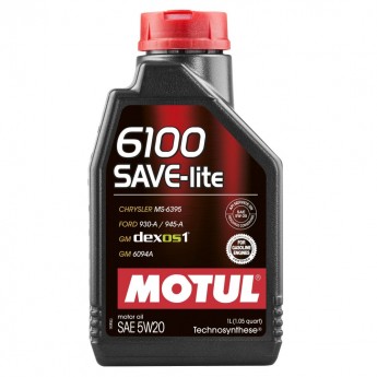 Моторное масло MOTUL 6100 SAVE-LITE 5W20