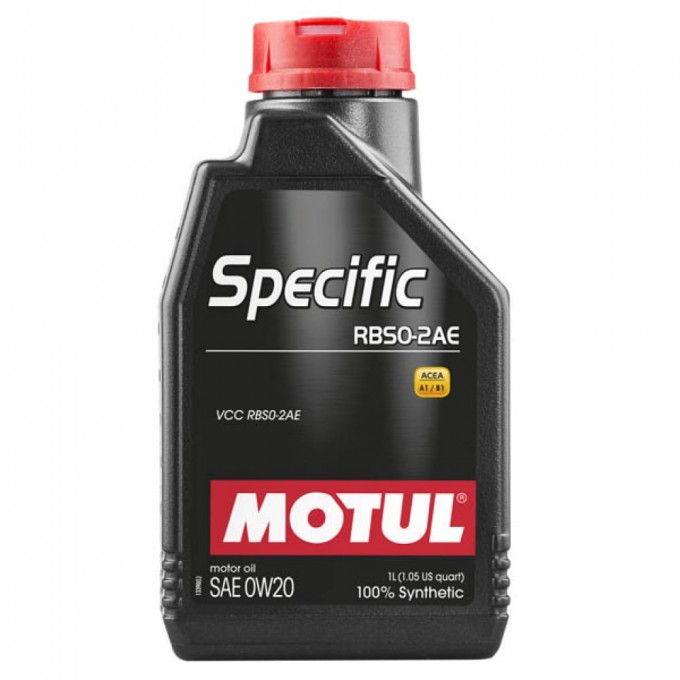 Моторное масло MOTUL SPECIFIC RBS0 2AE 0W20 1л 15974257