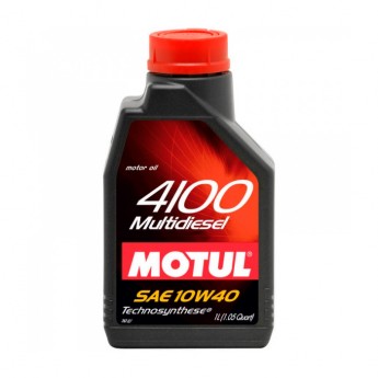 Моторное масло MOTUL 4100 Multi Diesel 381018 10W40 1л