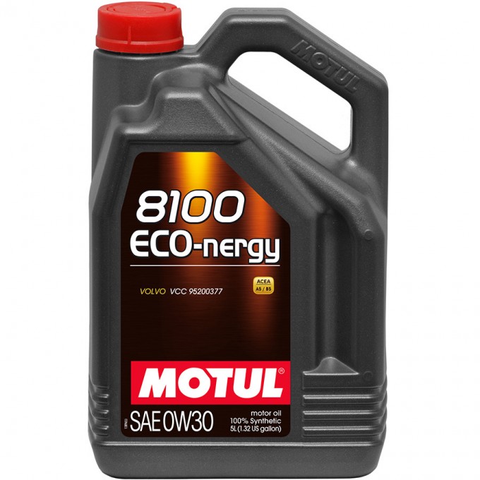 Моторное масло MOTUL 8100 Eco-nergy 0W-30, 5 л CS2917600