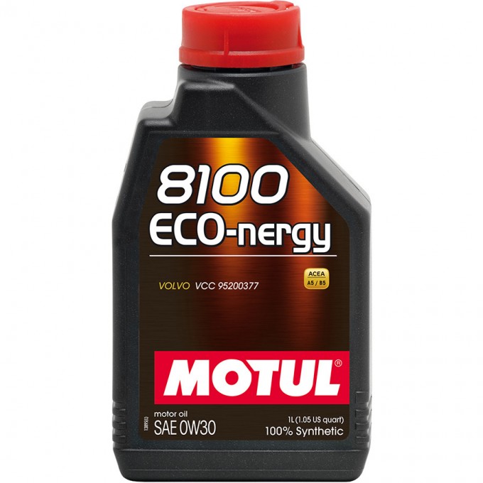 Моторное масло MOTUL 8100 Eco-nergy 0W-30, 1 л CS2917700