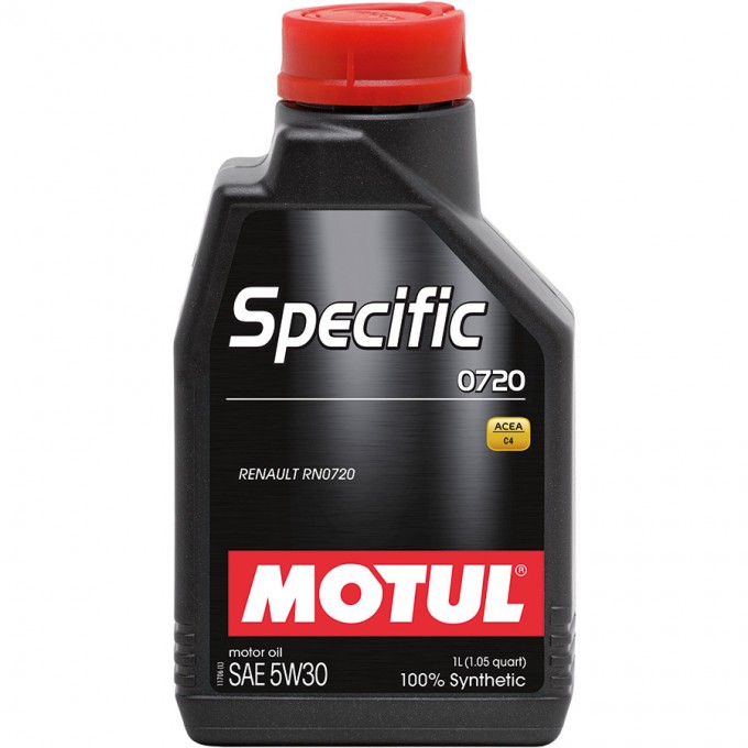 Моторное масло MOTUL SPECIFIC 0720 5W-30, 1 л CS3423000