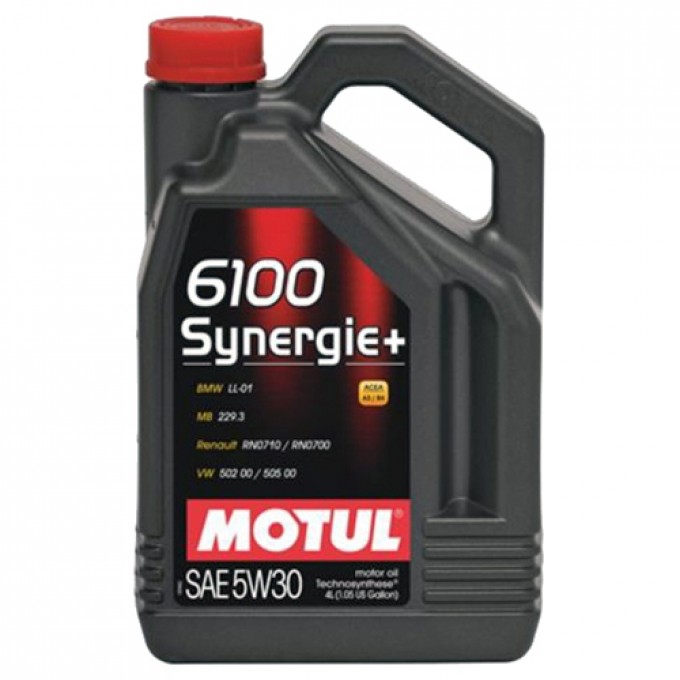Моторное масло MOTUL 6100 Synergie+ 5W-30, 4 л CS3426600