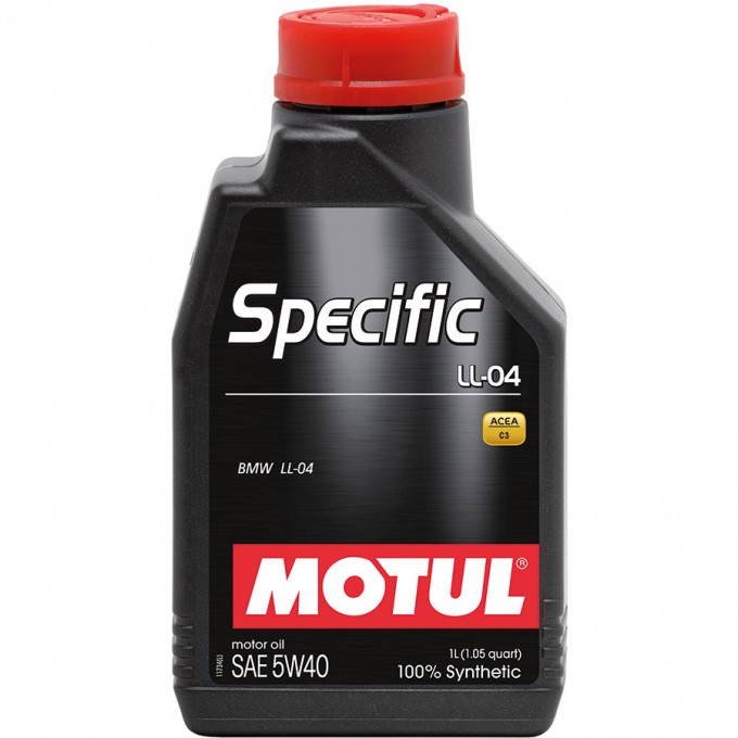 Моторное масло MOTUL Specific BMW LL-04 5W-40, 1 л CS3427400